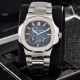 Patek Philippe Nautilus Power Reserve Watches Red Dial Stainless Steel (7)_th.jpg